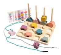 Blocchi Di Corrispondenza Di Forma - Forme Di Gioco Di Giocattoli Di Sequenziamento Di Perline E Forme Di Piattaforma | Giocattolo Di Apprendimento Precoce Per Le abilità motorie, Il Gioco Educativo