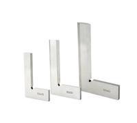 Blocchi di Misura, Righello squadrato con bordo a coltello da 90 gradi for falegnameria, carpenteria e utensili for falegnameria, squadre di misurazione, righello angolare(80x50 Square Ruler)