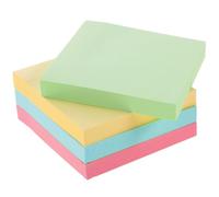 Blocchi di Note Autoadesivi, Carta, 100 Fogli Ciascuno | Design Semplice e Forma Carina, Facili da Usare, senza Tracce Dopo la Rimozione, per Casa e Ufficio Stile Casuale