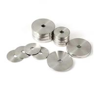 Blocchi di peso di calibrazione rotondi in acciaio inossidabile for bilance elettroniche: intervallo di precisione: da 1 g a 1 kg(20g)