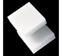 Blocchi di plastica riutilizzabili in PP Cuscinetti di supporto antivibranti, 2 pezzi(300x300x3mm)
