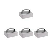 Blocchi di pulizia con manico, risparmia lavoro, pietra per la pulizia della griglia senza danni alle superfici in ceramica, piscine poco profonde