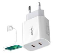 Blocchi di ricarica multipresa | Testa di ricarica PD a doppia porta da 40 W - Dispositivi di ricarica di design portatili per telefoni, auricolari, tablet e altri dispositivi