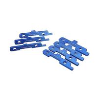 Blocchi di riscontro, 7Pcs Precision Router Table Set Up Bar Lavorazione del legno Configurazione in alluminio Blocco Altezza Calibro Set Accessori for seghe da tavolo Strumento for calibro obliquo,R