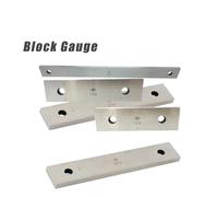 Blocchi di riscontro Dimensioni del blocchetto di riscontro standard quadrato in acciaio metrico individuale(150mm 0grade)