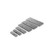 Blocchi di riscontro metrici, 6pcs 3/8in ~ 2-1/4in Set di blocchetti paralleli regolabili in acciaio di precisione L2 calibri for il controllo delle dimensioni di fessure e fori