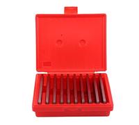 Blocchi di riscontro metrici, Set di blocchetti paralleli di precisione da 10 paia 1/8" Acciaio sottile 0,0002; Strumento di misurazione del calibro di fresatura
