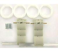 Blocchi di sicurezza antisollevamento Tapparelle Blocco Antieffrazione Rullo 70 mm Kit completo in Coppia