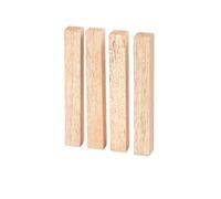 Blocchi di tiglio per intaglio, Blocchi da intaglio in tiglio non finito, dimensioni multiple, confezione da 2 o 4(20x20x150mm 4Pcs)