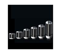 Blocchi espositivi in acrilico trasparente, Confezione da 6 blocchi espositivi cilindrici in acrilico, diametro 5 cm, for oggetti collezione(B)