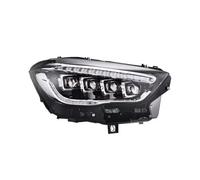 Blocchi Fari Anteriori Auto Per Benz Per GLA 2020-2022 Per GLA180 200 Faro A LED DRL Accessori Indicatori Di Direzione Dinamici Car Styling(2pcs Crystal)