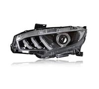 Blocchi Fari Anteriori Auto Per Civic 2016 2017 2018 2019 2020 Faro Lente Del Proiettore Segnale Dinamico Testa Lampada LED DRL Accessorio