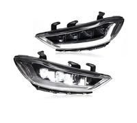 Blocchi Fari Anteriori Auto Per Hyundai Per Elantra 2016 2017 2018 4 Lente Animazione 2 PCS Full LED DRL Fari Styling Montaggio(Without A)