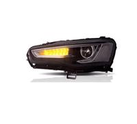 Blocchi Fari Anteriori Auto Per Mitsubishi Per Lancer Per EVO X 2008-2018 DRL Indicatori Di Direzione A Doppio Fascio Lente Led Faro Di Montaggio(NORMAL)