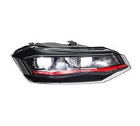 Blocchi Fari Anteriori Auto Per VW Per Polo 2011-2022 Fari Per Auto Accessori Fendinebbia Luce Di Marcia Diurna DRL H7 LED(19-22)