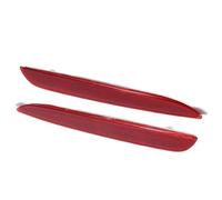 Blocchi fari posteriori auto 2PCS Auto Coda Paraurti Posteriore Riflettori Lampada Nebbia Luce Per MAZDA 3 2009-2013 Rosso Di Plastica BFF4-51-5L0A Paraurti Riflettente Copriletto Fanale posteriore