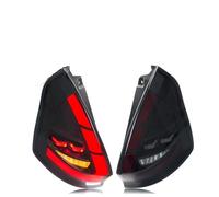 Blocchi fari posteriori auto Per Ford Per Fiesta Mk7 Mk7.5 VI Per Berlina 2008-2017 Luci A Coda A LED Segnali Sequenziali Freno Di Marcia Sequenziale Black Lampade Posteriori Gruppo Ottico Posteriore