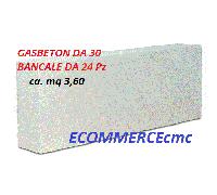 BLOCCHI GASBETON BACCHI VARI SPES.8/10/12/15/20/30 xH25xL60 EVOLUTION+COLLA KG25