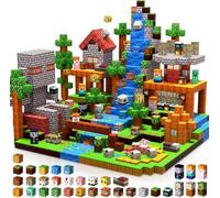 Blocchi Magnetici 300PCS Tema Biblioteca nella Foresta con Animali e Strada | Gioco di Costruzioni Magnetiche per Bambini, Giocattolo Montessori 3-9 Anni, Magnetic Building Blocks Regalo STEM per Bambini