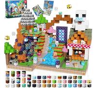Blocchi magnetici da costruzione 150 pezzi "Block-Adventur" - Ispirato al film cult Blocchi magnetici con scheletri, binari e figure di famiglia, occupazione, viaggi in auto, giocattoli per bambini a