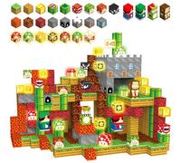 Blocchi magnetici da costruzione, 200 pezzi, 2,5 cm, blocchi magnetici, gioco d'avventura, gioco magnetico, giochi magnetici, giocattoli da costruzione per bambini, ragazze, ragazzi a partire da 3, 4