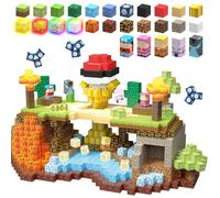 Blocchi magnetici da costruzione, 200 pezzi, 2,5 cm, blocchi magnetici luminosi per bambini, giochi magnetici, giocattoli da costruzione, giocattoli creativi, blocchi magnetici, regalo per ragazzi a