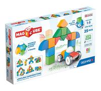 Blocchi magnetici - GEOMAG - Il mio piccolo mondo di forme - 25 pezzi - Educativi - Plastica riciclata - Dai 12 mesi