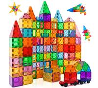 Blocchi Magnetici per Bambini 100 pezzi Giocattoli Magneti per Bambini