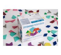 Blocchi modello Math for Love del 21 secolo - Set di 132 blocchi di legno colorati in otto forme per il gioco STEAM creativo a casa o a scuola