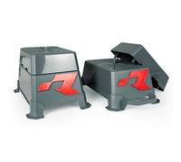 Blocchi Partenza Rialzi Moto Cross Coppia Spessori Rtech grigio