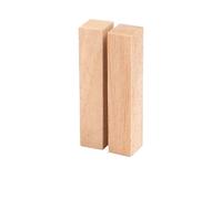 Blocchi per intaglio del legno Cubo di legno grezzo, blocco intaglio in balsa, barra quadrata solida, striscia tiglio for modellismo, materiale da costruzione artigianale(30x30x150mm 2Pcs)