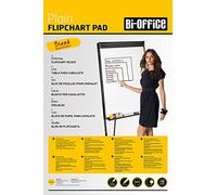 Alevar Blocchi per Lavagna a Fogli Mobili, 20 Fogli per Blocco da 60 g/mq, Formato 65 x 98 cm, Confezione da 5 Blocchi