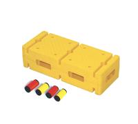 Blocchi Percorso Mattoni Set 4 Colori con 8 Connettori