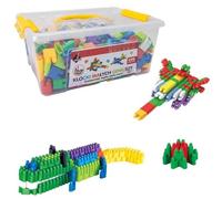 Blocchi Piccoli Geni - Mattoncini 498 Pezzi
