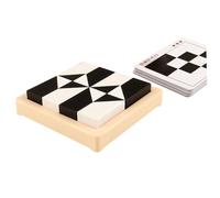 Blocchi Puzzle, Blocchi di Plastica per Addestramento al Pensiero Spaziale 3D - Gioco Rompicapo con di Costruzione Nascosti per Bambini dai 4 Anni in su - Puzzle a