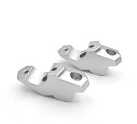Blocchi rialzo manubrio Riser Per Manubrio Moto Per BMW F850GS ADV Adventure, Kit Di Supporto Per Cuscinetti Sollevamento Per, Adattatore In Alluminio CNC(Argento)