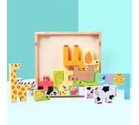 Blocchi russi Puzzle giocattolo educativo per bambini di 3 4 5 6 7 8 9 10