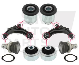 Blocchi silenziatori braccio comando anteriore RENAULT MEGANE II Grandtour ME...