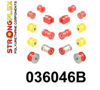 Blocchi silenziatori sospensione posteriore BMW 3 (1990-1999) E36 Cabrio Coup...
