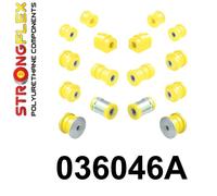 Blocchi silenziatori sospensione posteriore BMW 3 (1990-1999) E36 Cabrio Coup...