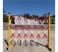 blocchi stradali estesi, Cancello di sicurezza mobile espandibile pieghevole retrattile multicolore, diverse misure(Red,120x200cm)