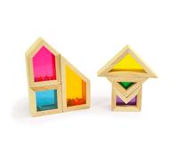 Blocchi Traslucidi Forme, Colori e Suoni - 6 Blocchi