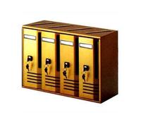 BLOCCHIERA CUBO C4 ARGENTO