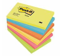 ARTICOLO CANCELLERIA 3M POST-IT ENERGETIC 76X127 COLORATI CONF DA 6