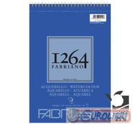 BLOCCO 1264 ACQUERELLO A3 SPIRALE 30FG 300GR