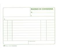 Blocco 50 buoni consegna doppia copia ricalcante cm. 10x15