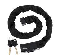 Blocco a catena anti -furto in acciaio A3 addensato Lunghezza 1 m per porta mobile mobile Multipurlo Usa Accetibili con blocco della bici compatibili con lucchetti standard(Aggiornato 100 cm)