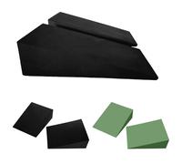 Blocco a di yoga a 2 set, blocco a squat, tavola inclina per lo stretching dei vitelli, scheda pendenza per squat elevato del tallone, bilanciamento per la riabilitazione e lo stretching