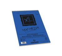 Canson-Infinity Blocco XL Mix Media 30 fogli 300 g grana strutturata microperforato a spirale A3