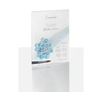 Blocco A4 Natural Line 290gr 12 Fogli Per Acquerello 70% Agave 30% Cotone